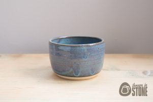 Blue Ceramic Sugar Dish