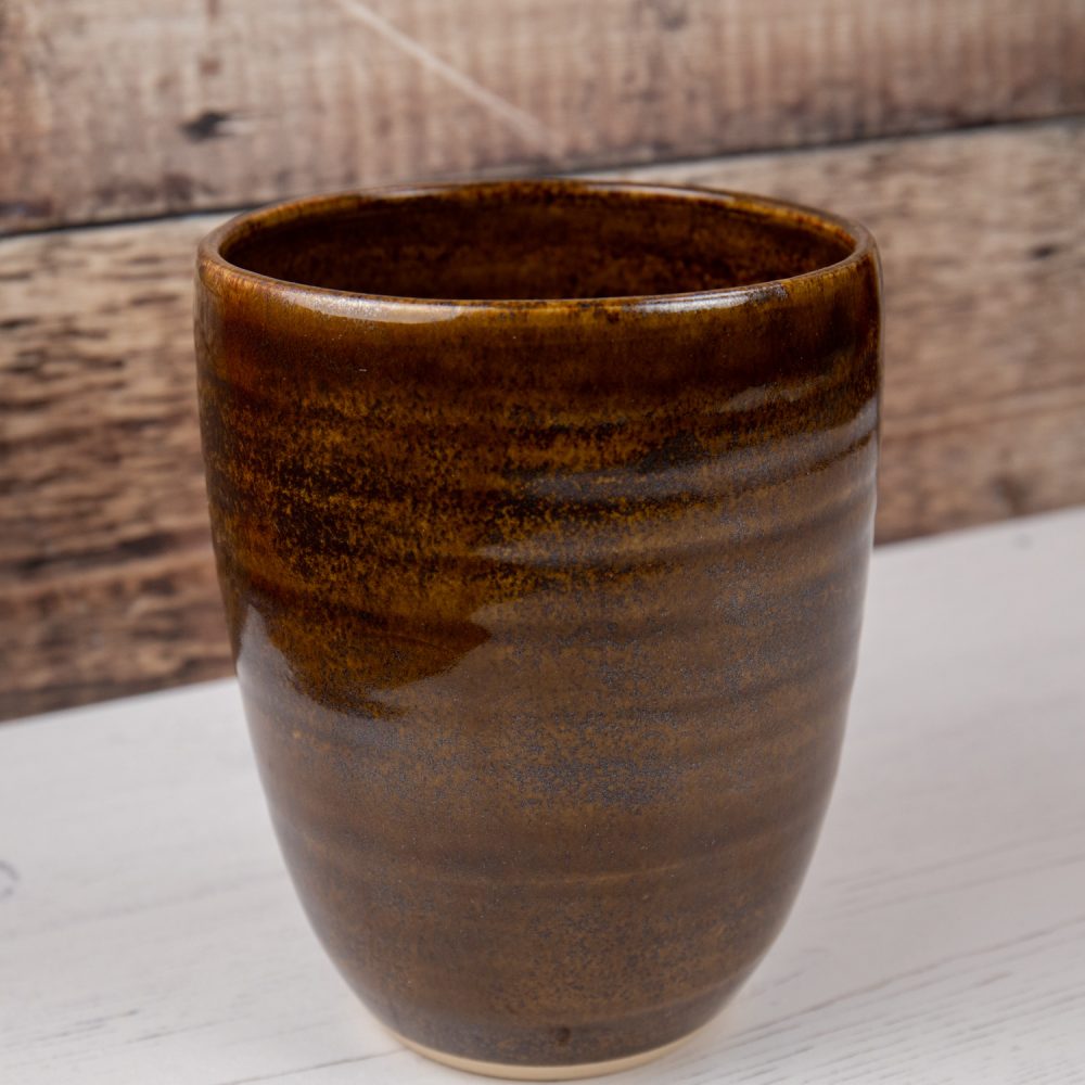 Vase – Speckled Brown