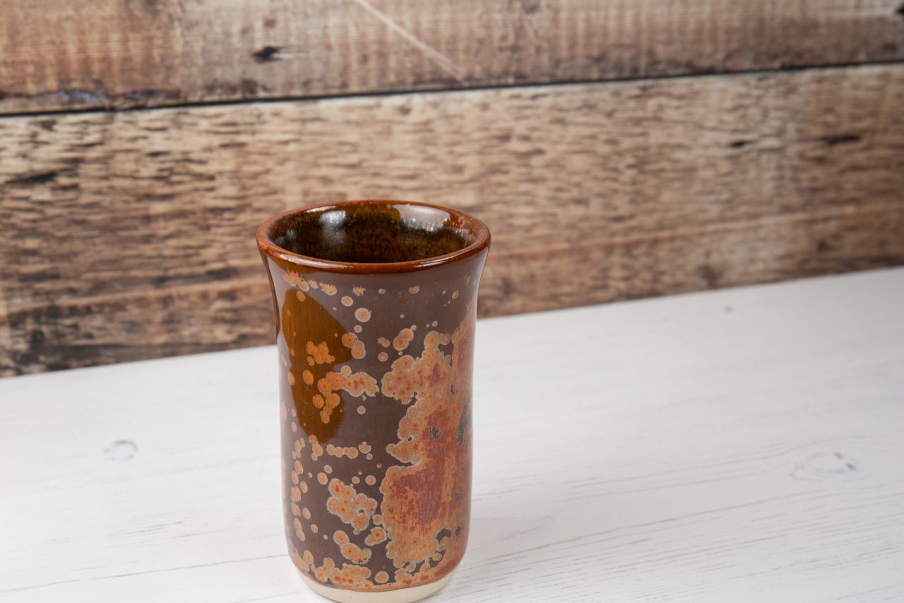 Mini Vase - Tarnished Copper Individual Flower Vase