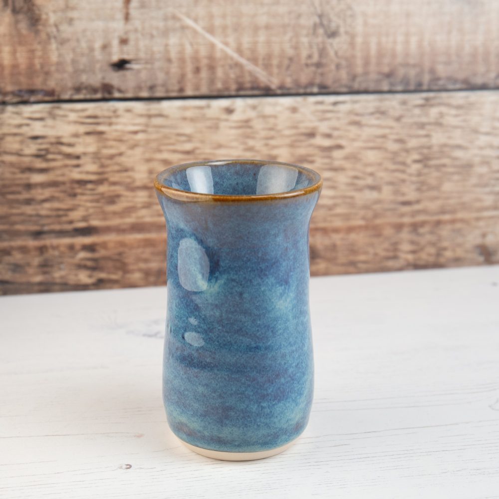 Mini Vase – Blue Rustic Individual Flower Vase