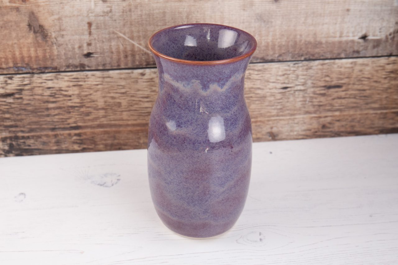 Vase - Large Purple Flower Vase