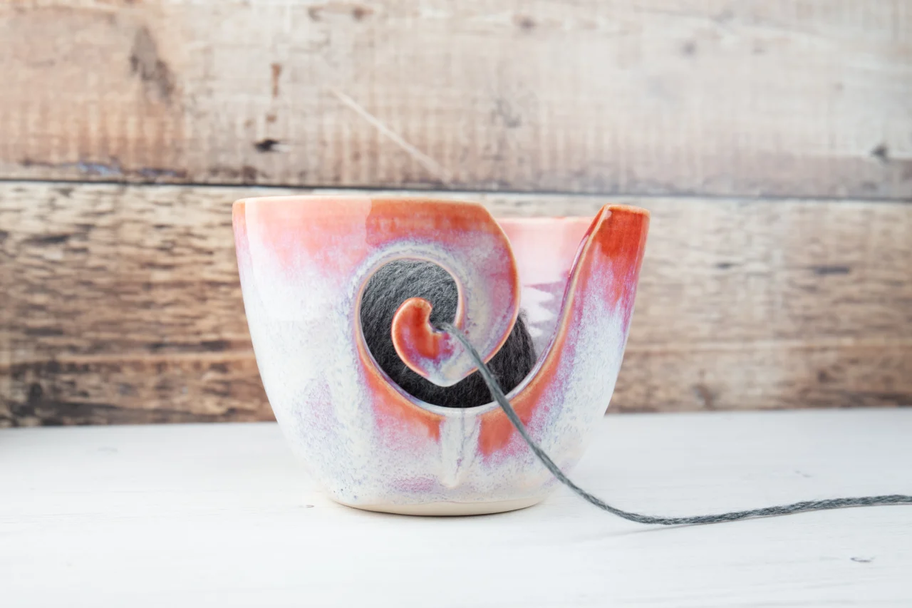 Yarn Bowl - Unicorn Pink