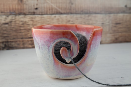 Yarn Bowl - Unicorn Pink